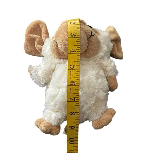 Big Eyed Babies Brown White Sheep Plush Stuffed Animal Collectible Toy 8" - Picture 8 of 8